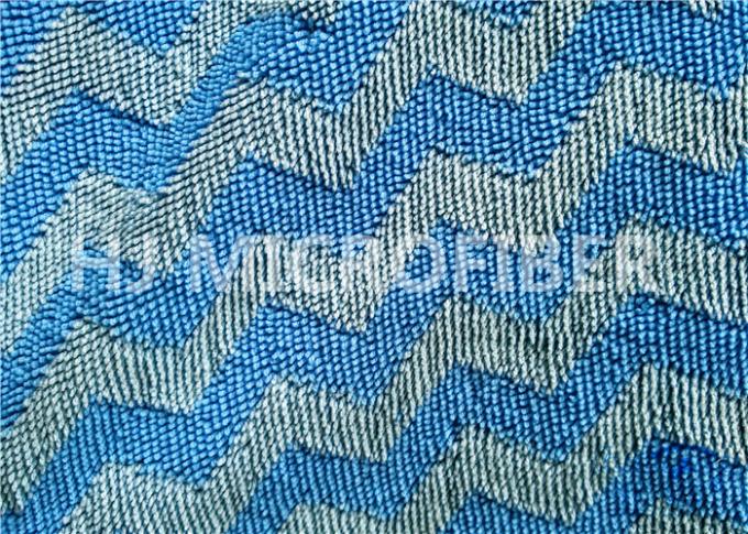 Jacquard ύφασμα Microfiber σωρών συστροφής ύφους ύφανσης για τα μαξιλάρια Mop, υφάσματα Microfiber