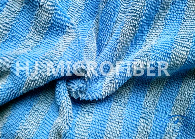 Προσαρμοσμένα ευρέα μπλε υφάσματα Microfiber Mop λωρίδων για τα καθαρίζοντας προϊόντα