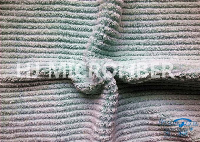 Ύφασμα 100 δεράτων κοραλλιών λωρίδων Microfiber ύφασμα πολυεστέρα για το ύφασμα ινών μικροϋπολογιστών