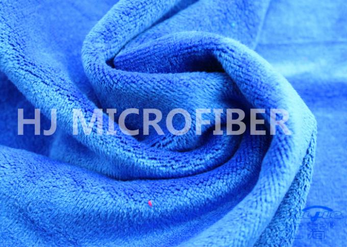 Weft-πλεκτό Microfiber βουρτσισμένο Terry ύφασμα cOem, καθαρισμός αυτοκινήτων υφασμάτων Microfibre