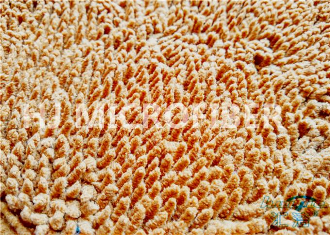 Ανθεκτικός κρεβατοκάμαρων βημάτων Microfiber έξοχος μαλακός φυσικός καφές τρίχας χαλιών χνουδωτός
