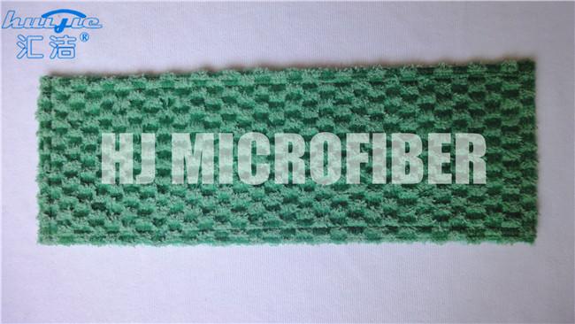 Jacquard μαξιλαριών Mop Microfiber υγρά μαξιλάρια αντικατάστασης σφουγγαριστρών ύφανσης επαναχρησιμοποιήσιμα με την τσέπη