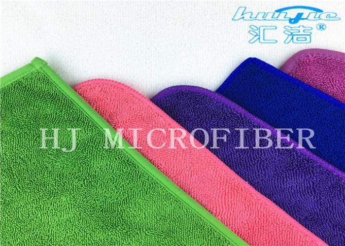 Απορροφητικό ύφασμα συστροφής Microfiber υφασμάτων Microfiber καθαρίζοντας που χρησιμοποιείται στο Mop ή την πετσέτα