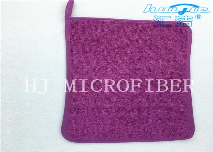 Απορροφητικό ύφασμα συστροφής Microfiber υφασμάτων Microfiber καθαρίζοντας που χρησιμοποιείται στο Mop ή την πετσέτα