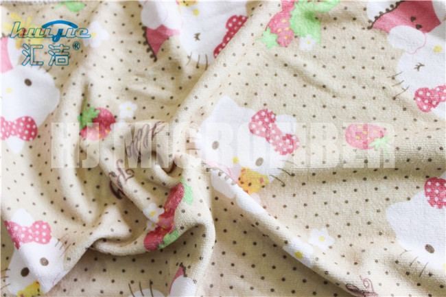 Τυπωμένη microfiber καθαρίζοντας πετσέτα απορρόφησης 330gsm 40*40cm απόγειου