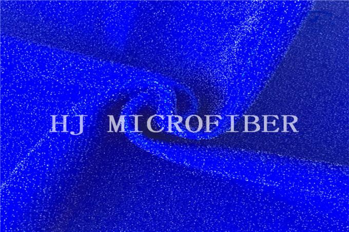 Μπλε Jacquard υφάσματος Microfiber χρώματος καθαρίζοντας μεγάλο διαμορφωμένο Peral ύφασμα με το σκληρό καλώδιο PP