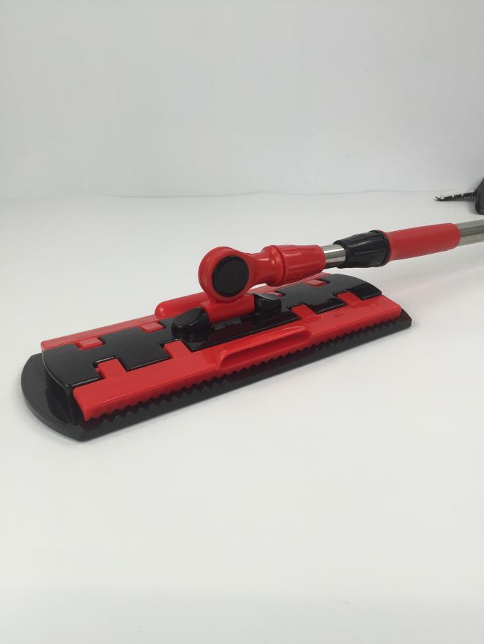 Καφετιές ράβοντας ριγωτές πετσέτες 32*32cm κουζινών Microfiber δεράτων κοραλλιών