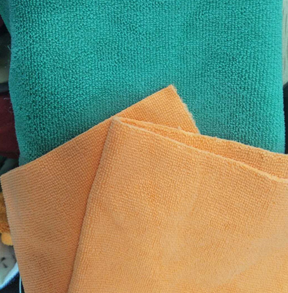 Πράσινο έξοχο απορροφητικό Microfiber 160cm καθαρίζοντας ύφασμα πλάτους 300gsm