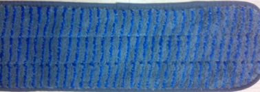 Υγρά μαξιλάρια Mop Microfiber 13*47cm μπλε κεφάλι Mop Microfiber δεράτων κοραλλιών τριφτών γκρίζο