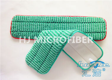 Φιλική προς το περιβάλλον υποστήριξη Mop σκόνης Microfiber με Velcro, Mop ξεσκονόπανων πατωμάτων