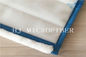 Άσπρα χρώματος μαξιλάρια αντικατάστασης Mop κεφαλιών Mop υφάσματος Microfiber πλεκτά μηχανή για τον εγχώριο καθαρισμό