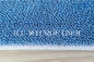 Μπλε χρώματος σωληνώσεων δευτερεύοντα Microfiber υγρά μαξιλάρια αντικατάστασης Mop κεφαλιών Mop σωρών Mop στριμμένα μαξιλάρια
