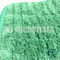 Πράσινο ύφασμα δεράτων κοραλλιών Microfiber χρώματος με τα πράσινα νάυλον σκληρά Mop ξαναγεμισμάτων καλωδίων επίπεδα για τον εγχώριο καθαρισμό