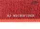 Μέση μαξιλαριών υφάσματος υφασμάτων πετσετών Microfiber πολυαμιδίων πολυεστέρα 20% κόκκινου χρώματος 80% με τα πολυσύνθετα μαξιλάρια σφουγγαριών