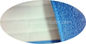 Μπλε μαξιλάρια Mop 380gsm Microfiber υγρά, διαμορφωμένα τσέπη πολυσύνθετα Mop