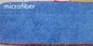μπλε Mop σκόνης 13 * 47 Microfiber που στρίβει τον κόκκινο ραμμένο καθαρισμό πατωμάτων υφάσματος