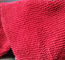 Microfiber 1200gsm κόκκινο μεγάλο Chenille 150cm πλάτος που χρησιμοποιείται όπως τα γάντια χαλιών