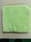 πράσινες 600gsm υπερηχητικές τακτοποιώντας πετσέτες κουζινών δεράτων κοραλλιών 40*40cm Microfiber