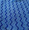 Μπλε στρέβλωση 80/20 στριμμένο Mop ύφασμα 150cm πλάτος 550gsm μορφής τρεκλίσματος W Microfiber