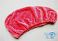 Κίτρινη/κόκκινη έξοχη απορροφητική, γρήγορη ξηρά πετσέτα περικαλυμμάτων πετσετών τουρμπανιών τρίχας Microfibre