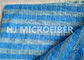 Σαφές βαμμένο Jacquard ύφασμα σωρών πλέγματος στριμμένο Microfiber για το μαξιλάρι Mop