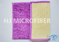 Αντιολισθητικό πορφυρό χαλί Microfiber για την εγχώρια χρήση, χαλί λουτρών Microfiber