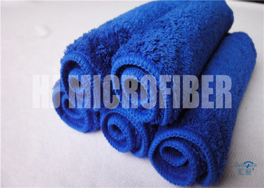 Μπλε χρώματος Microfiber έξοχο μαλακό έξοχο απορροφητικό 80% αυτοκινήτων καθαρίζοντας πολυαμίδιο πολυεστέρα 20% υφασμάτων