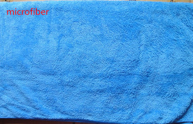 Μπλε καθαρισμός λουτρών 80 * 140cm Altra παχύς Microfiber πετσετών λουτρών έξοχος απορροφητικός