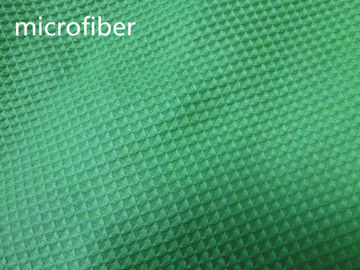 Πράσινο 150cm πλάτους απορροφητικό υφάσματος βαφλών πυκνότητας υφασμάτων 300gsm Microfiber καθαρίζοντας