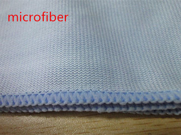 Ίνα - ελεύθερες πετσέτες κουζινών Microfiber 40 * 40cm, ανοικτό μπλε καθαρίζοντας ύφασμα κουζινών