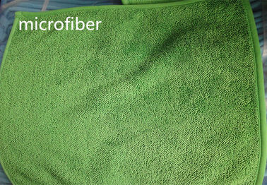30*40 πράσινο στριμμένο έξοχο Mop σκόνης πατωμάτων απορρόφησης νερού Mop σκόνης εκατ. 450gsm Microfiber
