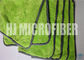 Πράσινες έξοχες μαλακές έξοχες απορροφητικές 80% χρώματος καθαρίζοντας πετσέτες αυτοκινήτων πολυαμιδίων πολυεστέρα 20% Microfiber