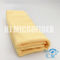 Πλεκτό καθαρίζοντας ύφασμα 30*40cm Microfiber κίτρινη διοχετευμένη με σωλήνες οικιακή καθαρίζοντας πετσέτα