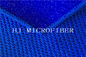 Μπλε Jacquard υφάσματος Microfiber χρώματος καθαρίζοντας μεγάλο διαμορφωμένο Peral ύφασμα με το σκληρό καλώδιο PP