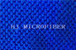 Μπλε Jacquard υφάσματος Microfiber χρώματος καθαρίζοντας μεγάλο διαμορφωμένο Peral ύφασμα με το σκληρό καλώδιο PP