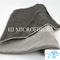 Προσαρμοσμένη Microfiber καθαρίζοντας υφασμάτων πετσετών γκρίζα πετσέτα 40*60cm παραλιών λουτρών μορφής χρώματος τετραγωνική