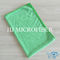 Το πράσινο μικρό πλέγμα πολυαμιδίων πολυεστέρα 20% χρώματος Weft πλεκτό 80% διαμόρφωσε την καθαρίζοντας πετσέτα υφασμάτων