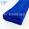 Morden οικιακών καθαρίζοντας πετσετών μπλε πετσέτα 40*40 χεριών ξενοδοχείων υφασμάτων Microfiber καθαρίζοντας
