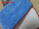 υγρός μαξιλαριών Mop επικεφαλής μπλε καθαρισμός πατωμάτων υφάσματος στριψίματος 13 * 47Cm Microfiber