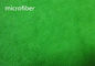 Πράσινο 150cm πλάτους microfiber ύφασμα του Terry στρεβλώσεων χρήσης λουτρών κουζινών υφασμάτων αυτοκινήτων καθαρίζοντας