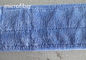 Δέρας 13*45cm κοραλλιών Microfiber μπλε ξηρό επίπεδο κεφάλι Mop σκόνης μαξιλαριών Mop πατωμάτων