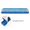 18» μπλε Microfiber μαξιλάρι οικιακών υγρό Mop σφουγγαριών εσωτερικό